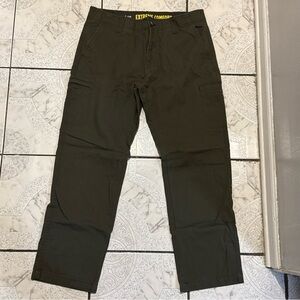 Lee Extreme Comfort MVP Canvas Cargo Pants Forest Green Men’s Size 33x30
